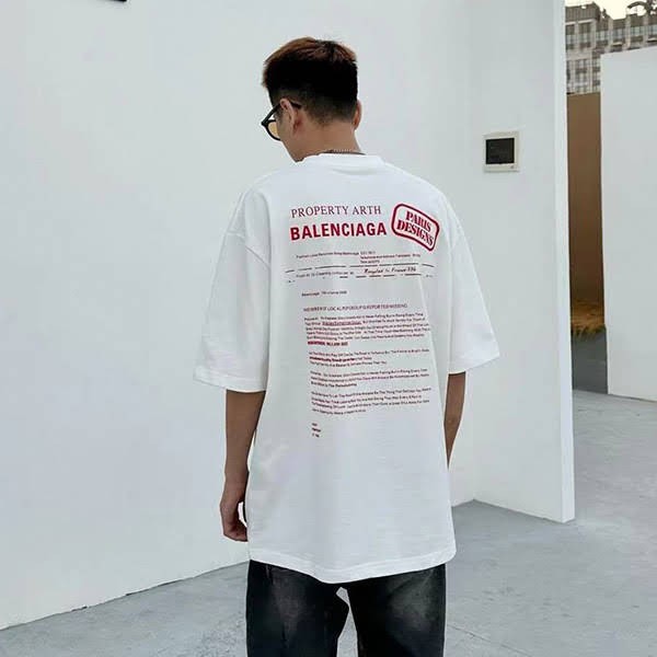 バレンシアガ ロゴ半袖Tシャツ 偽物 ban43629